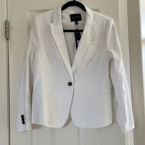 Banana Republic - White Classic Fit Blazer